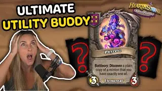 Discovering THESE MINIONS with Phyresz's for Late Game VALUE - Hearthstone Battlegrounds