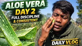 Day-2/30 || Daily Aloe Vera Face Wash 🌿 | Real Morning Routine | Daily Vlog 