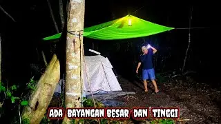 Solo Camping‼️Ada bayangan besar terlihat dari dalam tenda,menyeramkan sekali.