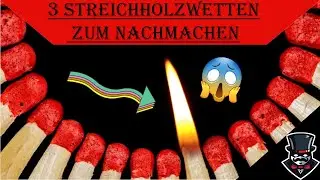 3 geniale Streicholzr&auml;tsel mit L&ouml;sung/unglaubliche Wetten+Erkl&auml;rung (Barwetten mit Tutorial)