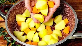 🥔The most delicious potatoes I've ever eaten❗️ My kids love these simple and delicious potatoes💯