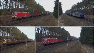 6 weekendowych pociąg&oacute;w towarowych na D29-401 | 6-7.01.2018 | Goleni&oacute;w