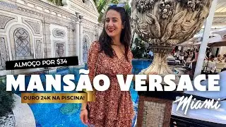 ALMOÇO CHIQUE EM MIAMI BEACH | Restaurante Gianni's na Mansão Versace