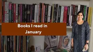 January Reading Wrap Up | My Favourite Reads | Divya Thyliyannan | Tamil BookTuber