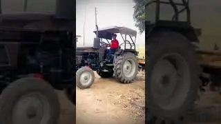 Eicher tractor 485 with rotavator new model tractor short video