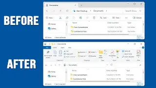 Change the Windows 11 File Explorer Navigation Bar to the Classic UI or Windows 10 Ribbon Interface