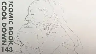 The Comic Book Cool Down - Lucca 2025 sketchbook