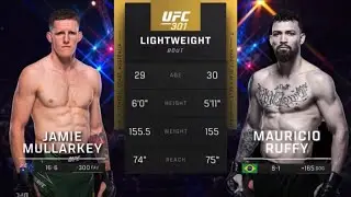 Jamie Mullarkey vs Mauricio Ruffy | Highlights before the match was
