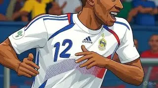 Pes 6 FIFA World Cup Germany 2006 Italy VS France MatchDay 22 Quarter-finals Match 2 