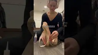 it's part of the job ✂️🧵🪡                  #shorts #ballet #ballerina #trend