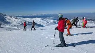 Sierra Nevada Ski &middot; 2026 ❄️ Smooth Blue Runs POV 🎧 ASMR (GoPro)