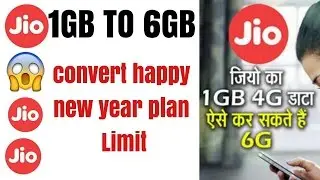 [Hindi] How to extend Jio's 1GB Data Limit to 6GB