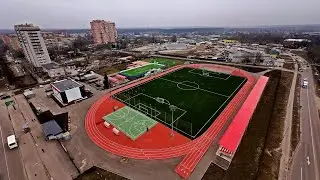DJI NEO 🚁 СТАДИОН ГИДРОСТАЛЬ В ЧЕХОВЕ