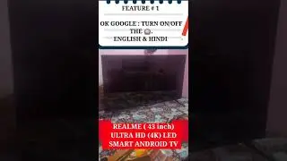 FEATURE #1 : OK GOOGLE #shorts #realmesmarttv @realmemobiles