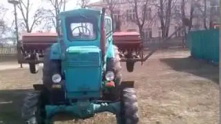 самодельная кукурузная сеялка