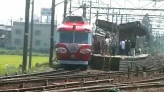 名鉄パノラマカー7007Ｆ　ありがとうさよならＰ６　０８年９月１４日