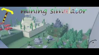 Мини обзор моей игры Mining simulator ⛏ (beta)