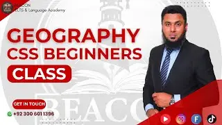 Geography CSS beginners class