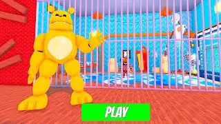 FAST FREDBEAR PRISON RUN OBBY ROBLOX - FNAF Barry's Prison Run OBBY - Freddy Fazbear OBBY - Roblox