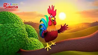 The Rooster Song  - English Nursery Rhymes for Children | Galatta Kids