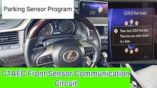Lexus || How to Program Parking Sensors