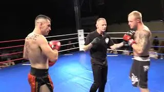 Marcin Kret  Puncher Wrocław  vs Pavel Karouchyk  Walka o Pas PZKB