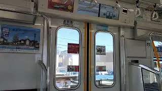 東武70000系71715F　せんげん台～大袋　間　車内＋走行音