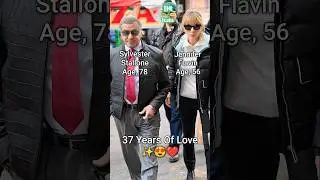 37 Years Of Love ✨😯❤️ #sylvesterstallone #jenniferflavin #couple #love