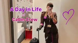 A day in life of a Cabin Crew 🥰 Lets fly together to London with me