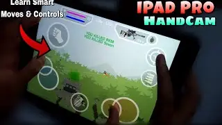 Mini Militia HandCam On IPad Pro | Learn The Pro Controls & Moves