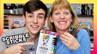 Card Making Techniques With Scribble Sticks - Stamp With Simon LIVE!