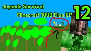 Jogando Survival/(Live) Minecraft 1000 Dias EP12