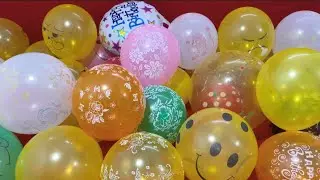 FUN LOT'S OF PRINTED BALLOON AND MYLER BALLOON BLOWING ASMR SATISFYING VIDEO!!