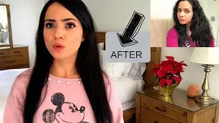 Straighten your hair WITHOUT HEAT OR PRODUCTS!!!( Quick and Easy)