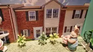 #Rabbits Watering Plants Outside Complex #Adorable Miniature Rabbits Watering Residence's Front