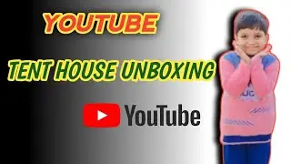 New Tent house unboxing #new #trending #cutebaby #unboxing #video 