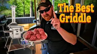 The RAD Outdoor Cooking Griddle is the perfect Father's Day GIFT Made In the USA!