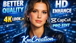 Millie Bobby brown  Better Quality Tutorial Capcut Video KmCreation