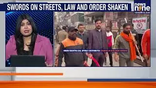 Ghaziabad Shock: Hindu Raksha Dal Distributes Swords In Public, Police Take Action