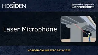 Laser Microphone [HOSIDEN ONLINE EXPO 2024-2025]