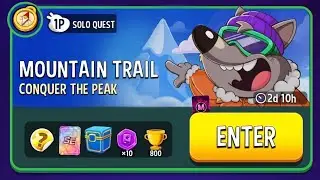 Mountain trail solo challenge / solo quest 28 / match masters / conquer the peak 