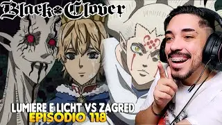 LUMIERE E LICHT VS THE DEVIL | REACT BLACK CLOVER EPIS&Oacute;DIO 118 ASSISTINDO PELA PRIMEIRA VEZ