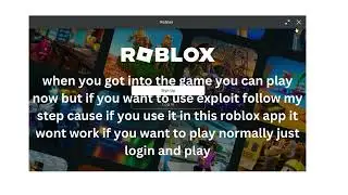 roblox the application encountered an unrecoverable error fix! working fr this is my method