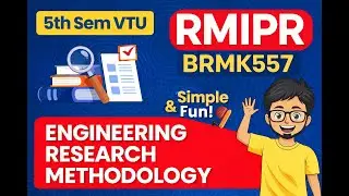VTU RMI Module 1 Full Explanation | 5th SEM | Exam-Focused + Fun