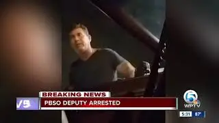 Off-duty PBSO deputy arrested for brandishing gun, threatening men in car over the weekend