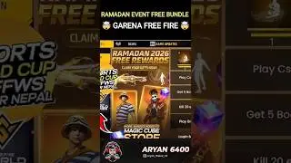 Ramadan Event Free Bundle 🤯 -Garena Free Fire #shorts #freefire #shortsfeed