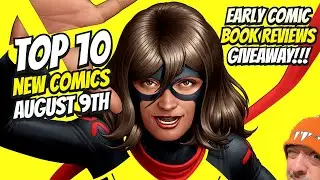 TOP 10 New Comic Books August 9th 2023 🔥 REVIEWS, COVERS, SPOILERS & GIVEAWAY