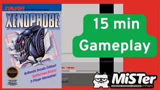 Xenophobe NES - 15 Minute Alien Blasting Action | MiSTer FPGA Retro Sci-Fi Shooter