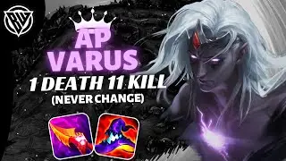 MASTER ELO (AP)VARUS ONE DEATH CHALLENGE | WILD RIFT | SEASON 9 | BUILD & RUNES