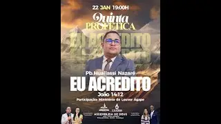 QUINTA PROFÉTICA | Pr. Márcio Braga | 22/01/2026 #euacredito
